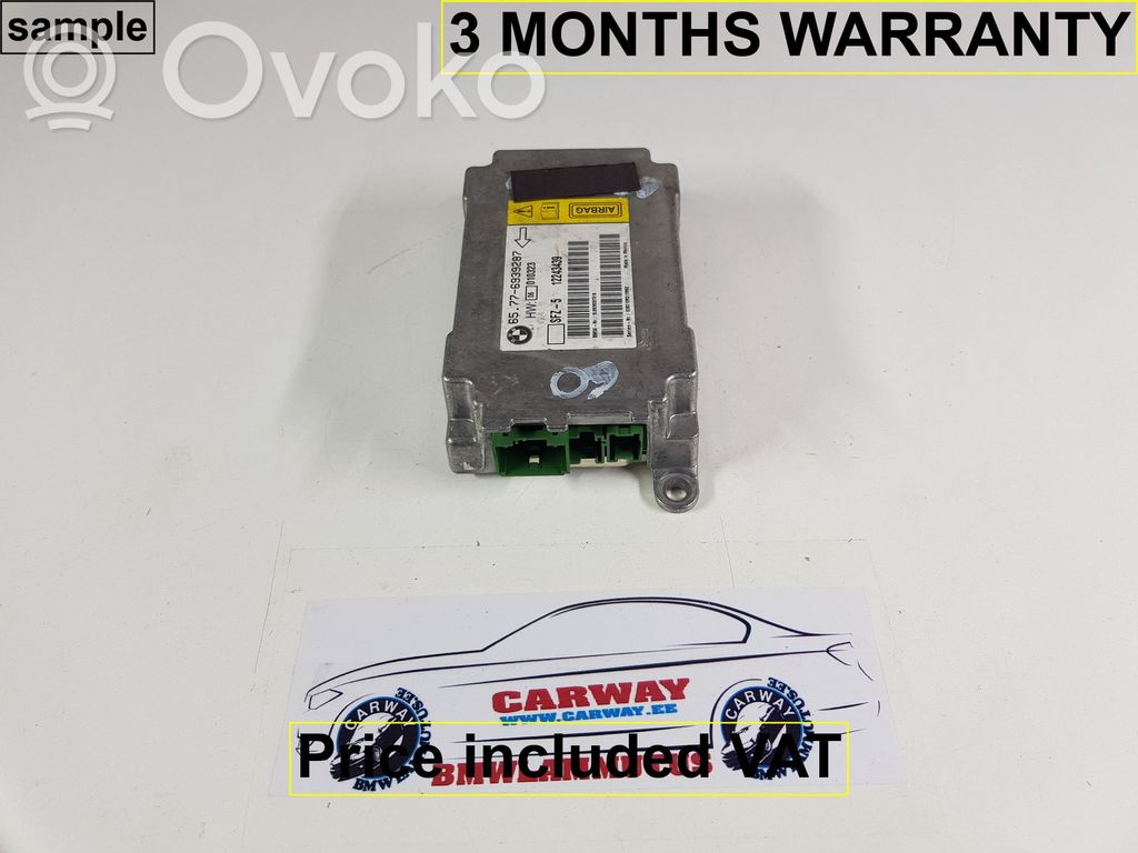 BMW 5 E60 E61 Airbag control unit/module 