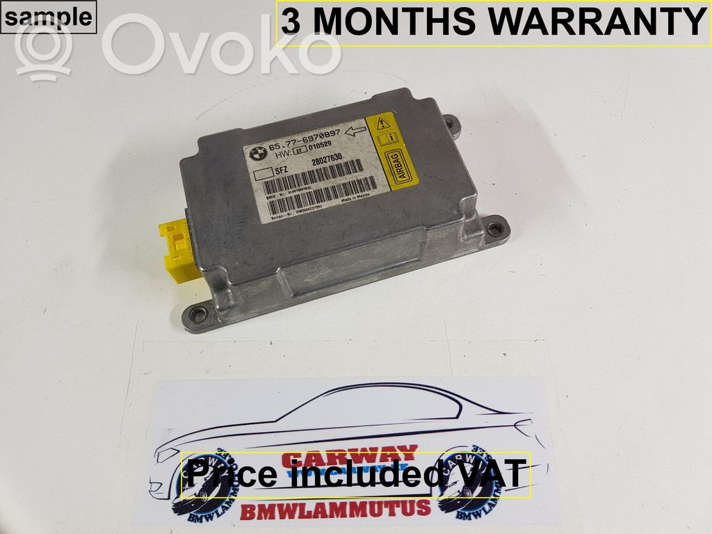 BMW 7 E65 E66 Airbag control unit/module 