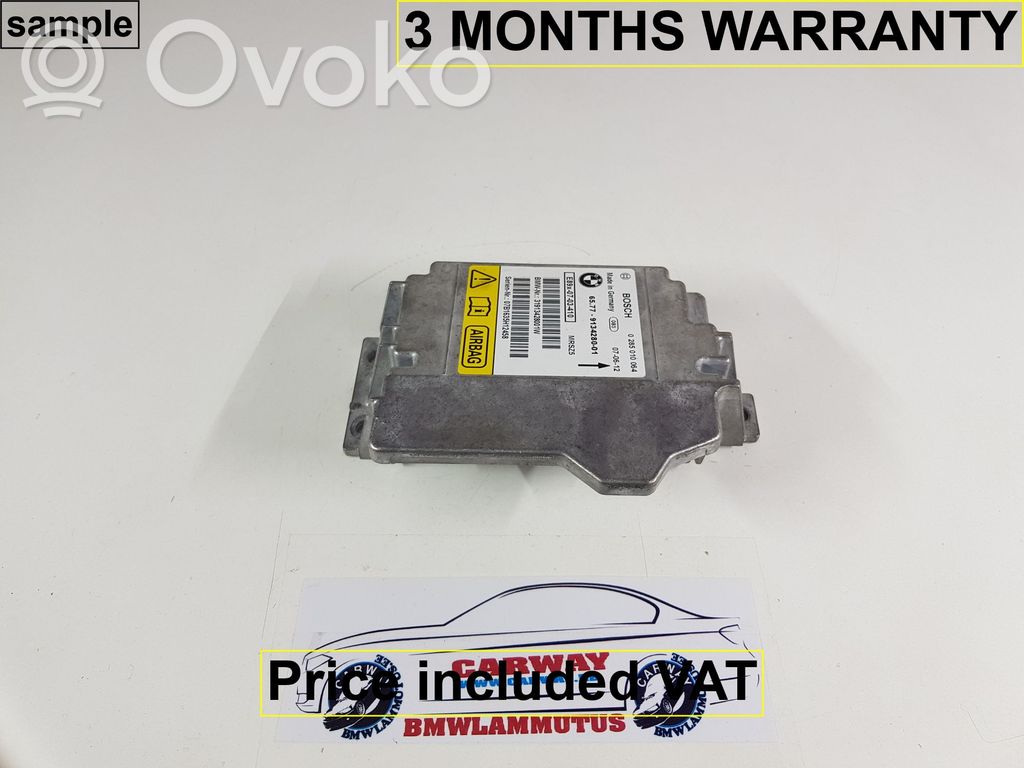 Module de contrôle airbag   65779122500,9122500,9125224,0391034,0392849,0393660,0394017,0395753,0395852,0396717,0398810,0410801,0412995,0414644,9119058,9122500,9134280,9166057,9184432