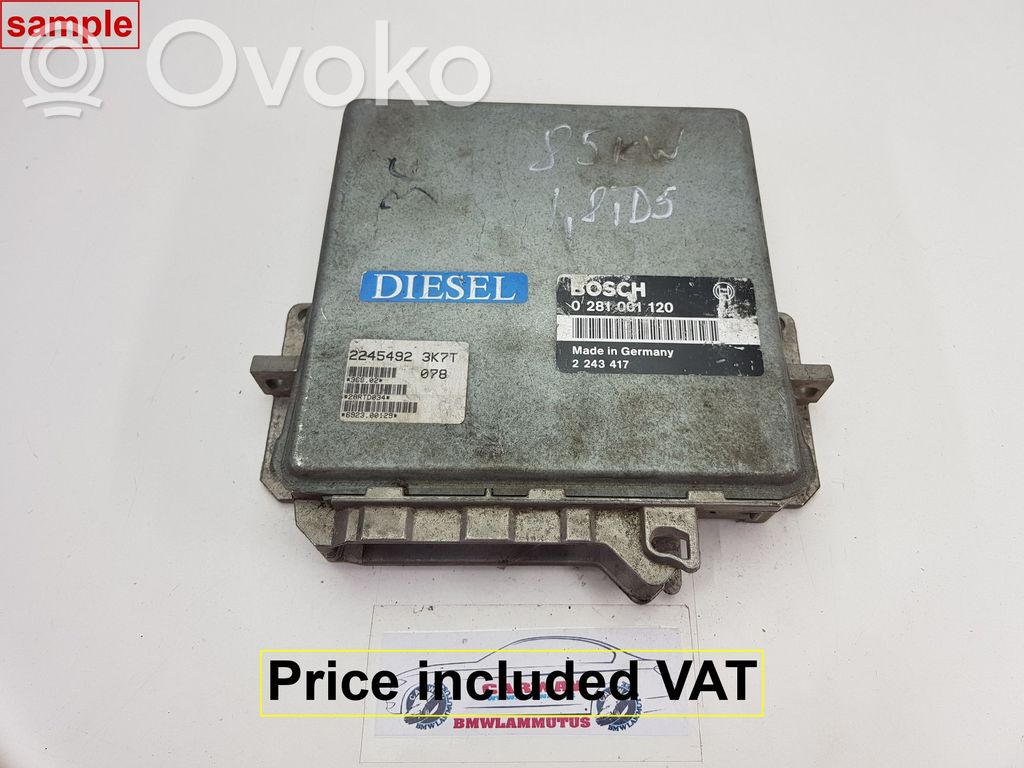 BMW 3 E36 Engine control unit/module 