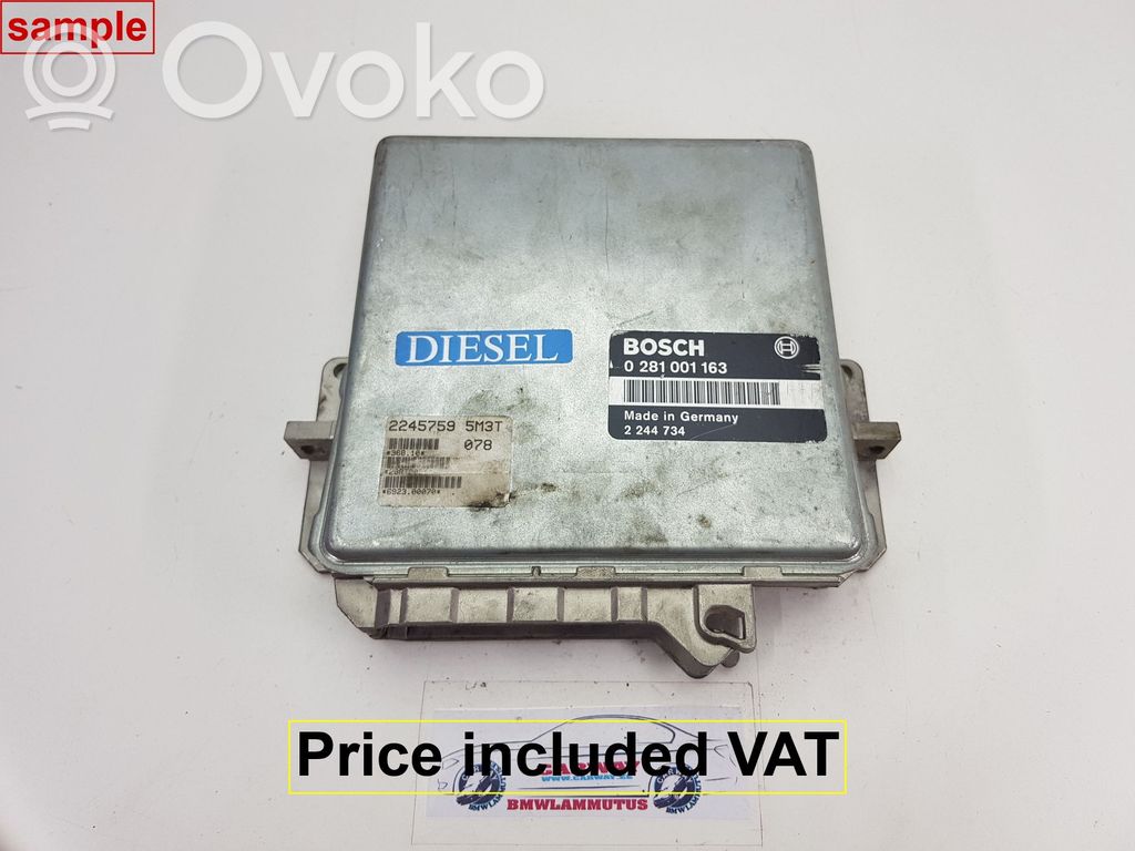 Engine control unit/module   13612245759,2245759,2245138,2244227,2244531,2244667,2245682,2245759,2246316
