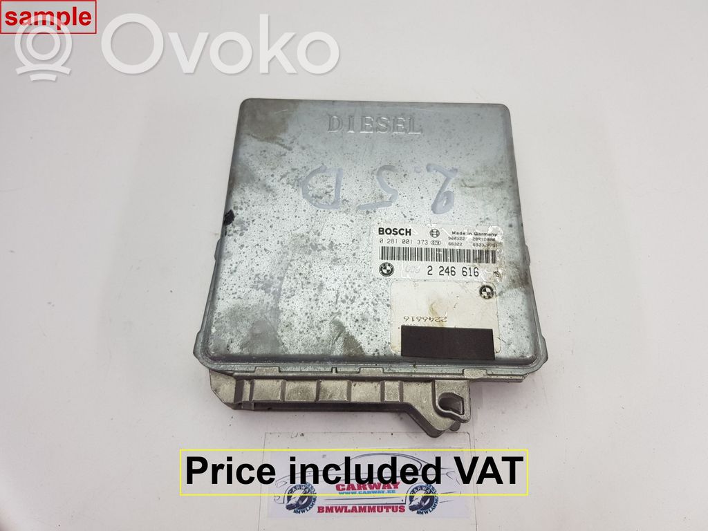 BMW 7 E38 Sterownik / Moduł ECU 