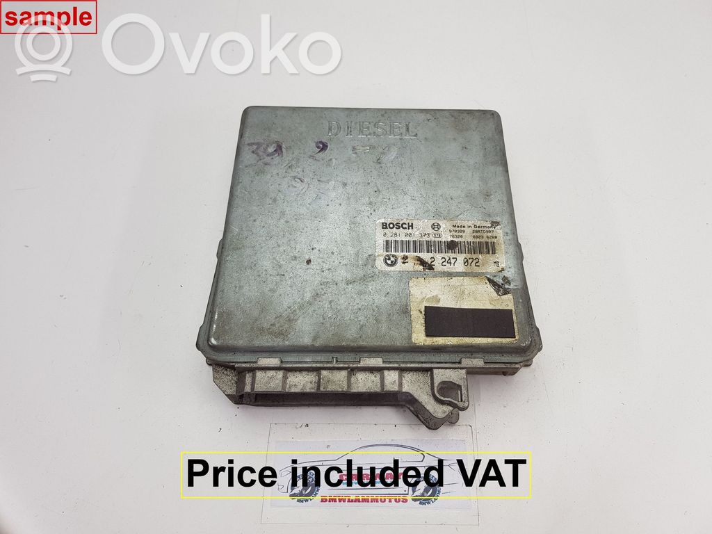 BMW 7 E38 Sterownik / Moduł ECU 