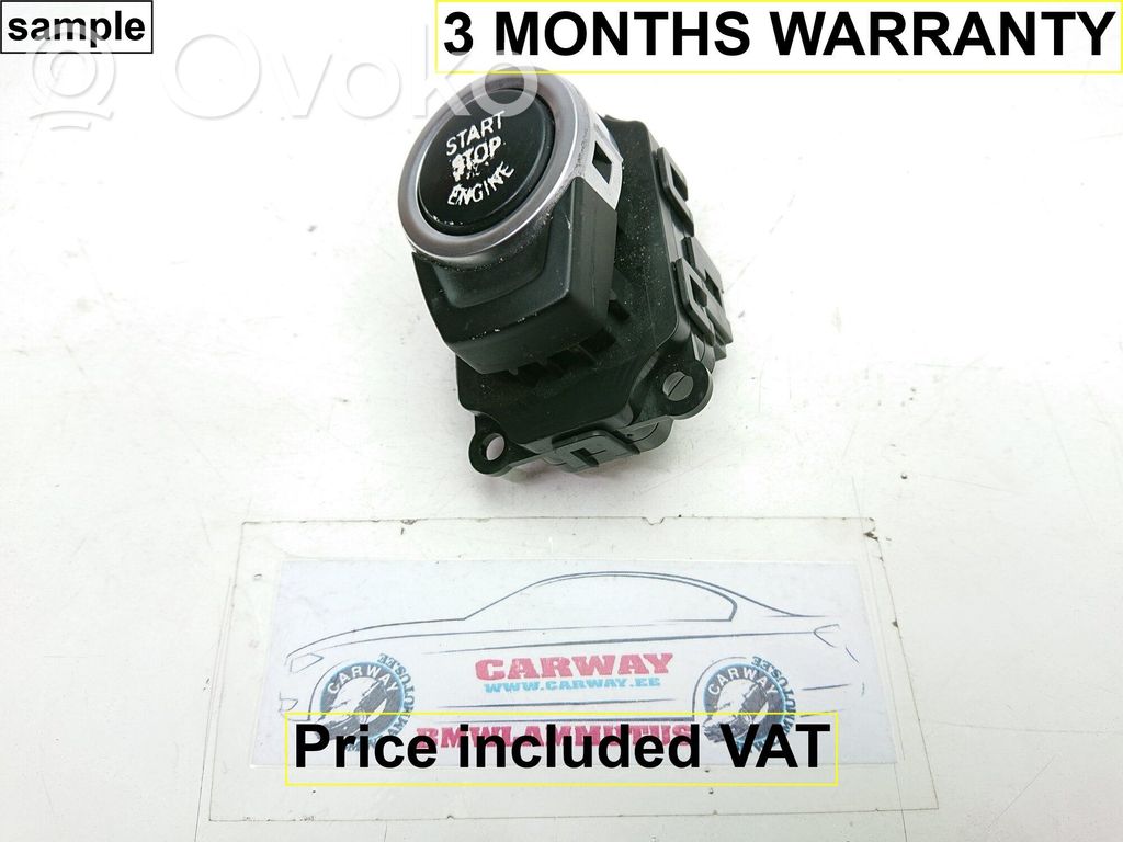 BMW 5 F10 F11 Engine start stop button switch 