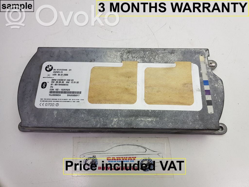 Bluetooth modulis   84109181230,9181230,84109122446,9122446,9171590,9181230