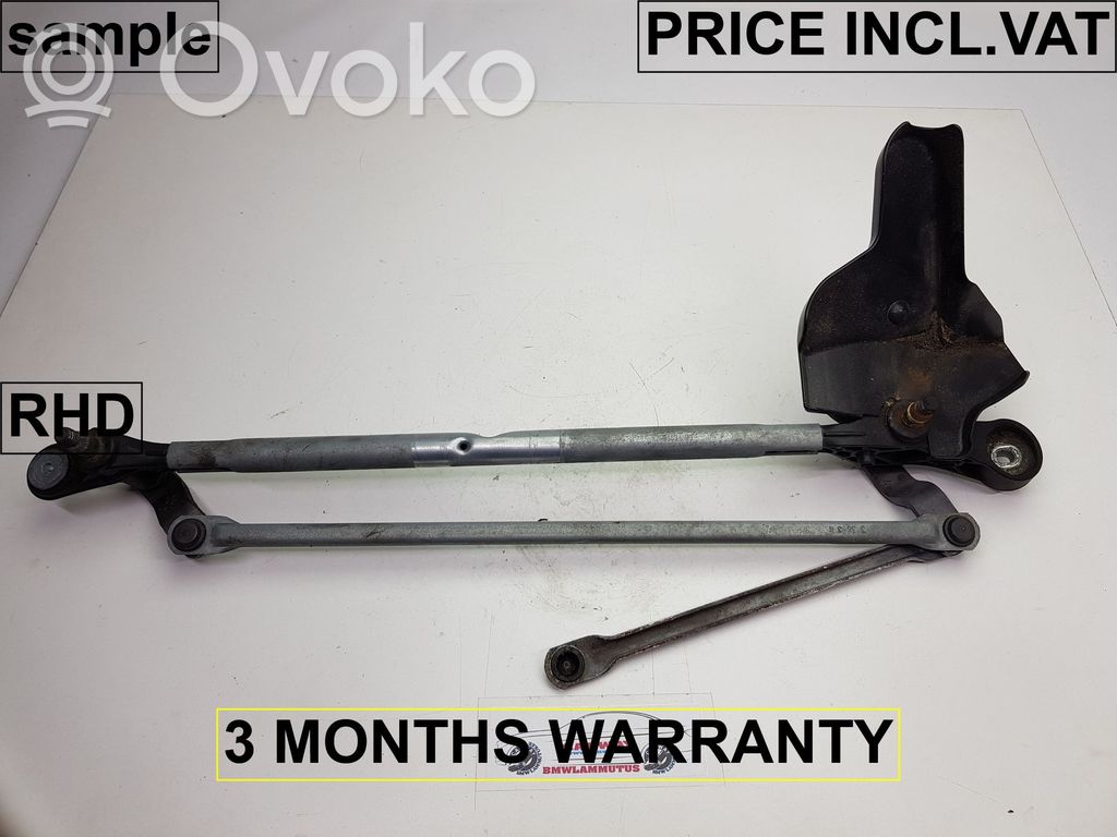 BMW 3 F30 F35 F31 Mechanizm wycieraczek szyby przedniej / czołowej 
