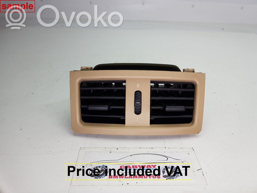 BMW 5 E60 E61 Rejilla de ventilación trasera 