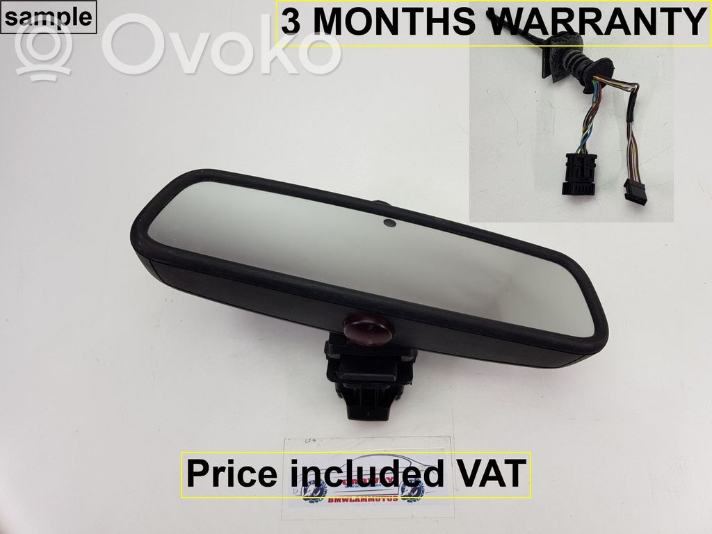 Rear view mirror (interior)   51166979540,6979540,6976160,6973080,6979540,9123937,9133819,9139161,9159089