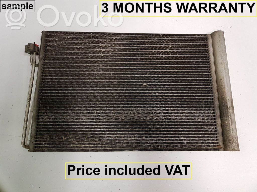 BMW 5 E60 E61 A/C cooling radiator (condenser) 