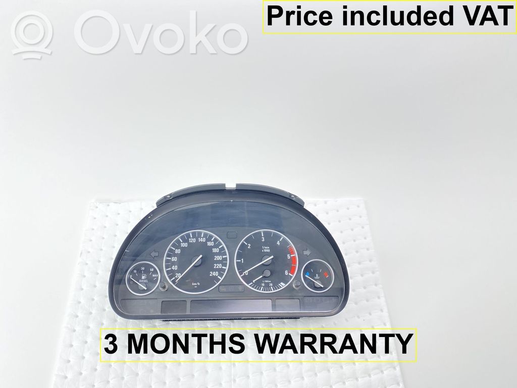 BMW 5 E39 Speedometer (instrument cluster) 