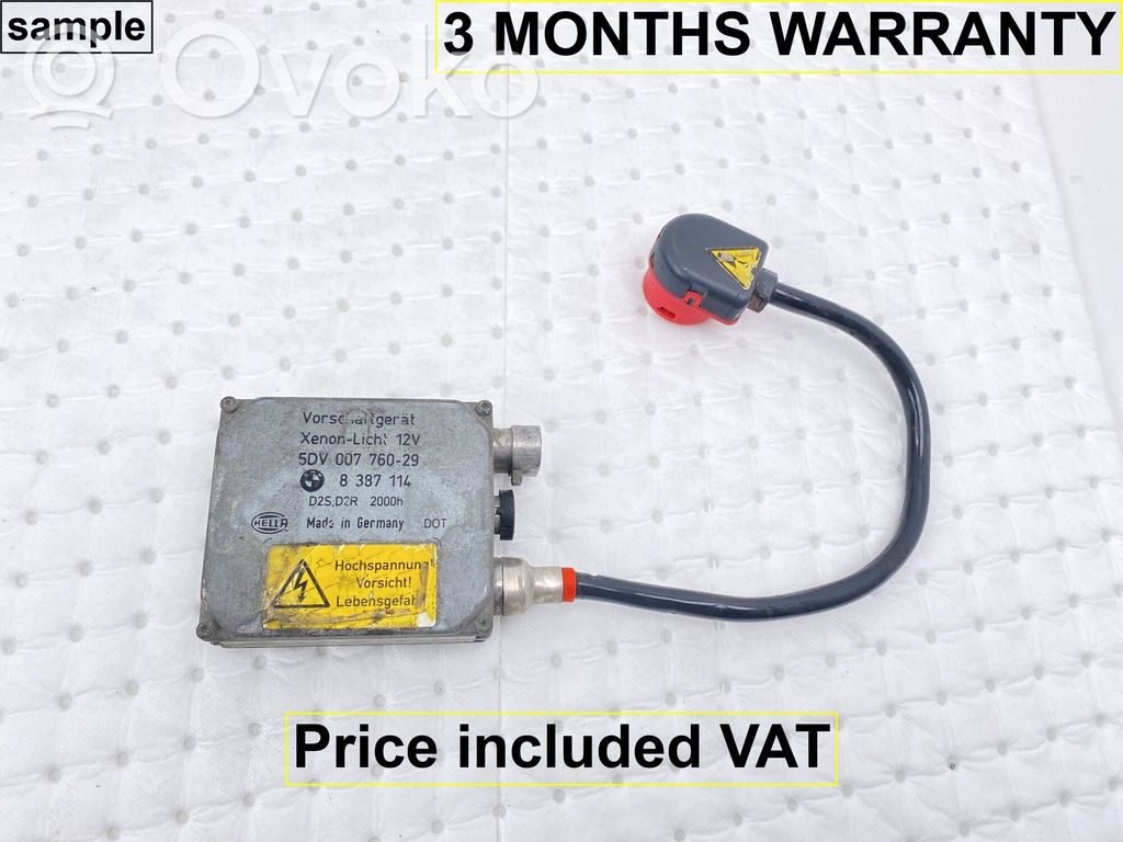 Xenon control unit/module   63128387114,8387114,8387114,8373165,8387114