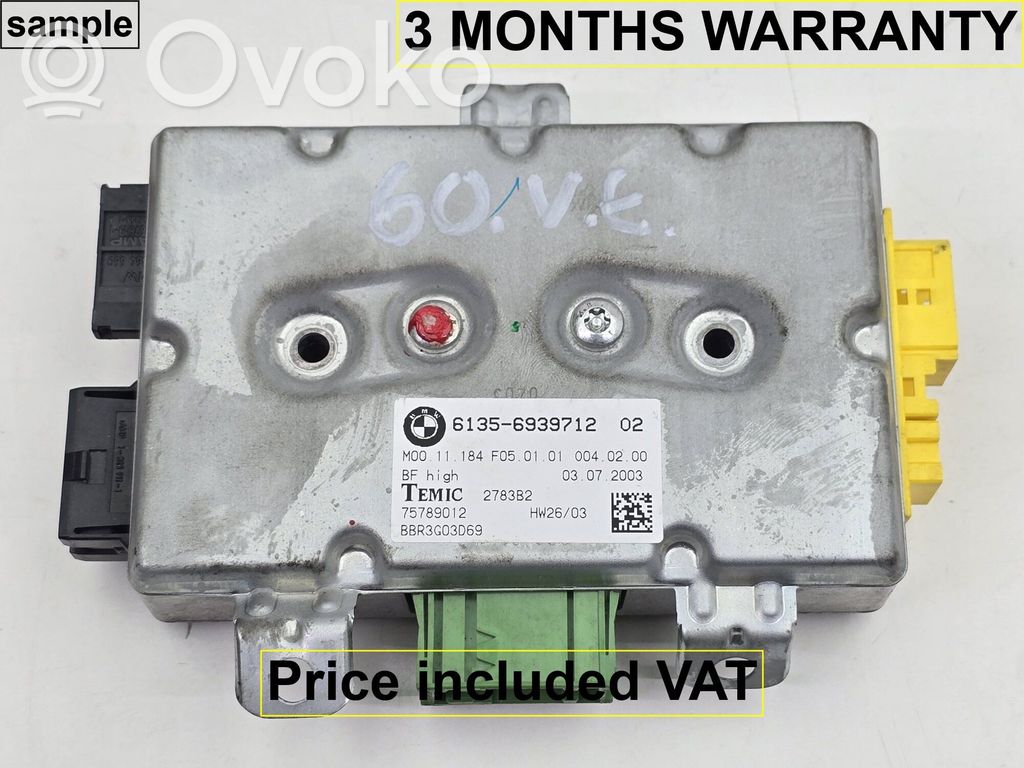 BMW 5 E60 E61 Unité de commande module de porte 