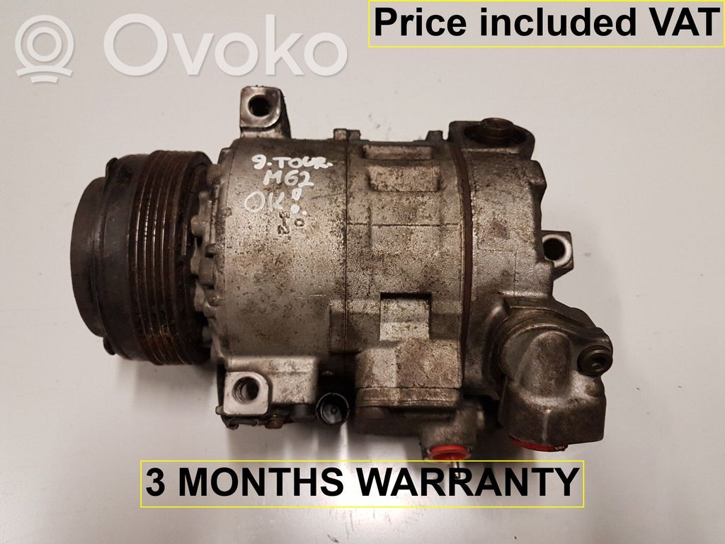 BMW 5 E39 Klimakompressor Pumpe 