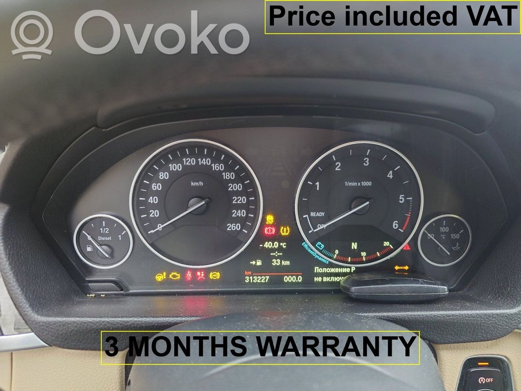 BMW 3 F30 F35 F31 Licznik / Prędkościomierz 
