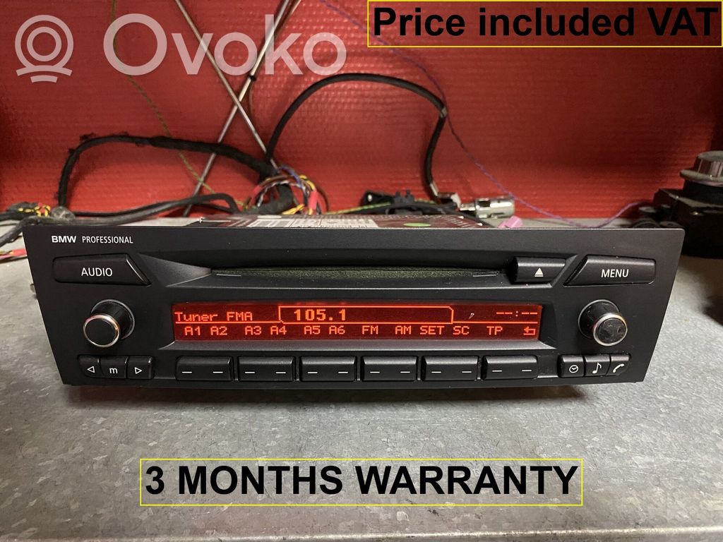 BMW 3 E90 E91 Panel / Radioodtwarzacz CD/DVD/GPS 