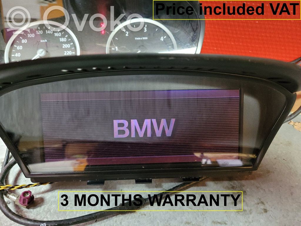 BMW 5 E60 E61 Bildschirm / Display / Anzeige 