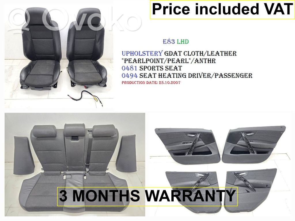 Seat set