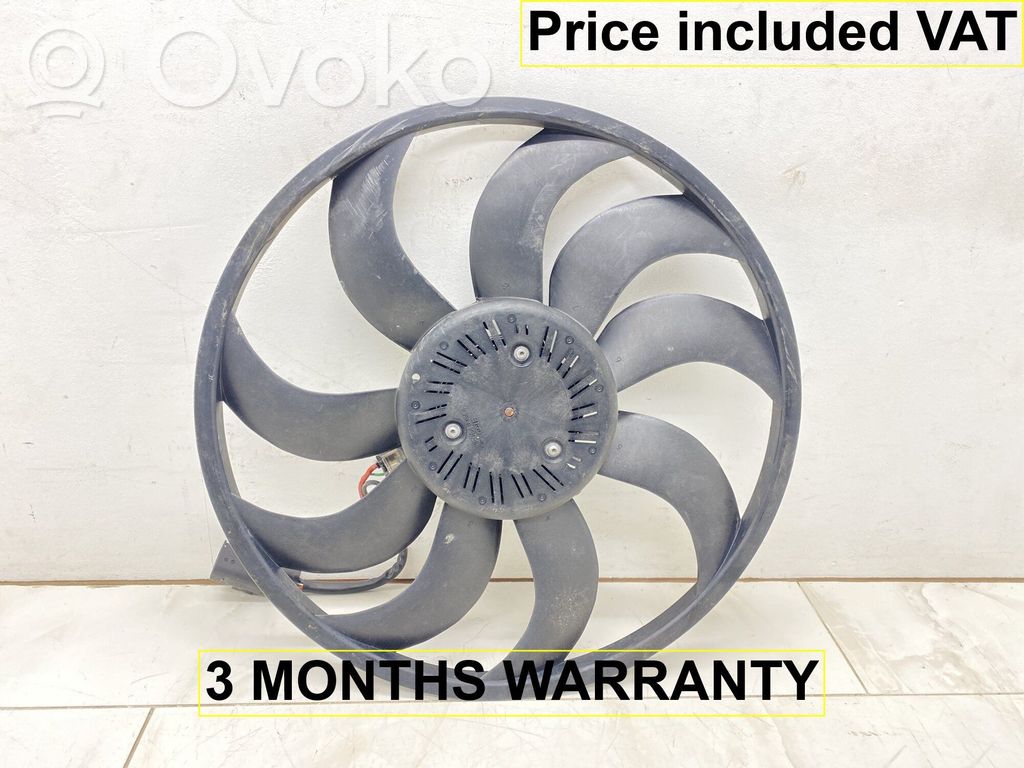 BMW 3 F30 F35 F31 Wentylator / Komplet 