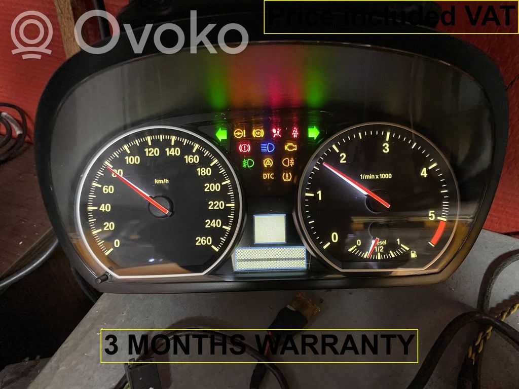 BMW 1 E82 E88 Speedometer (instrument cluster) 