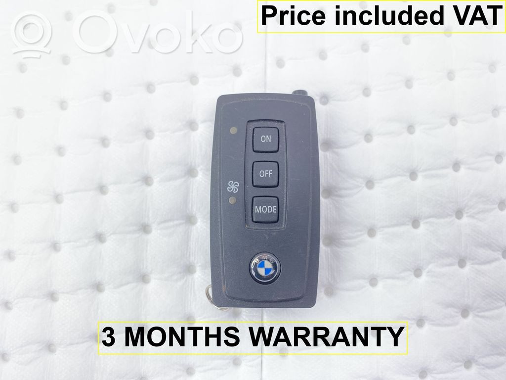 BMW 5 E60 E61 Webasto auxiliary heater remote control 