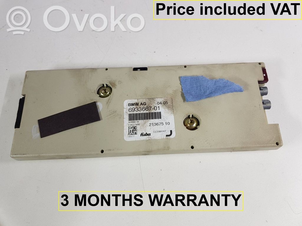 BMW 7 E65 E66 Antenos stiprintuvas 