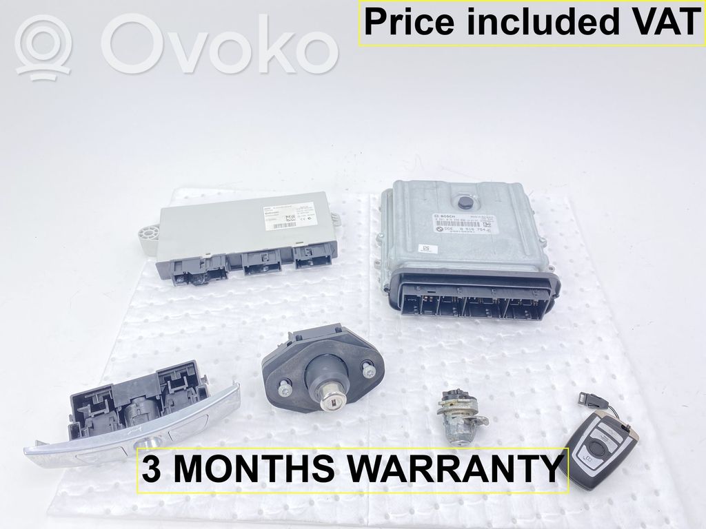 BMW 7 F01 F02 F03 F04 Komputer / Sterownik ECU i komplet kluczy 