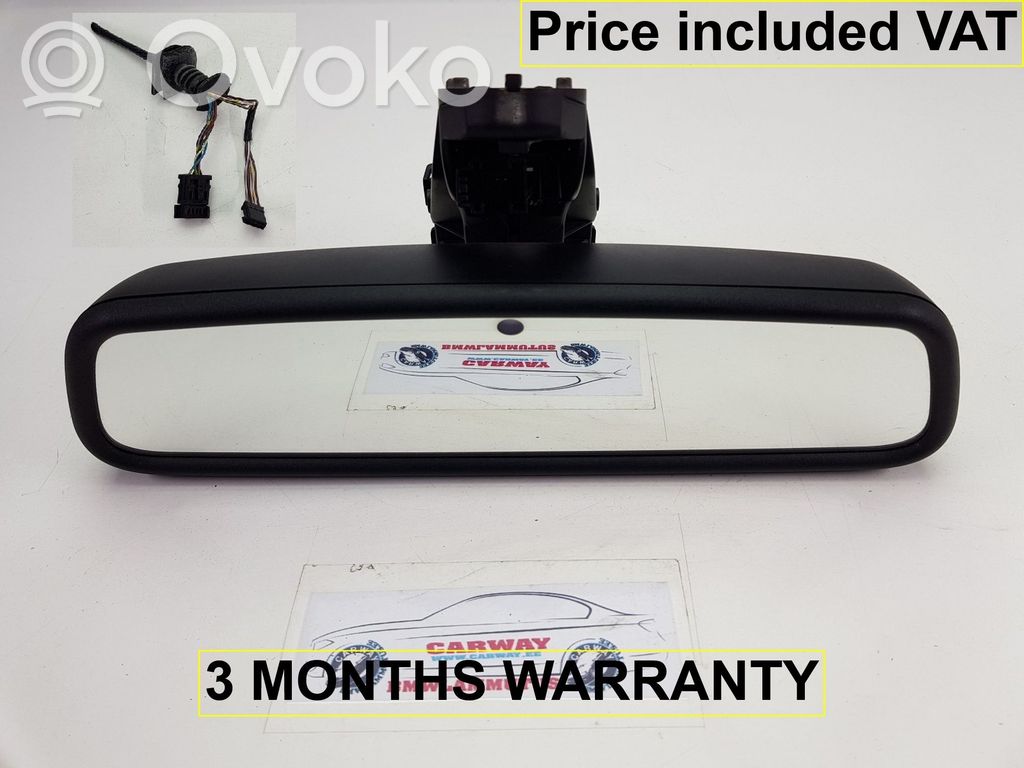 BMW 5 E60 E61 Rear view mirror (interior) 