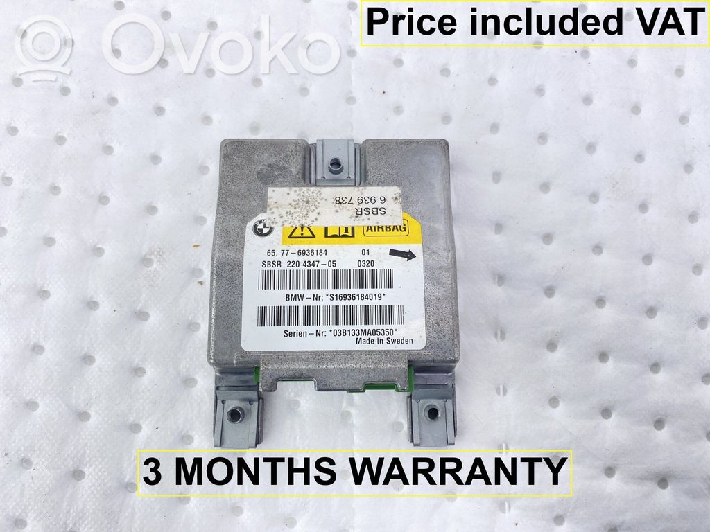 BMW 5 E60 E61 Airbag control unit/module 