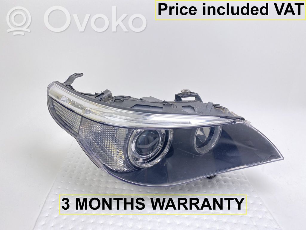 BMW 5 E60 E61 Headlight/headlamp 
