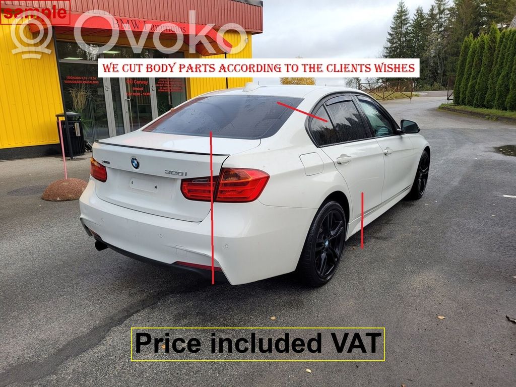 BMW 3 F30 F35 F31 Ćwiartka tylna 