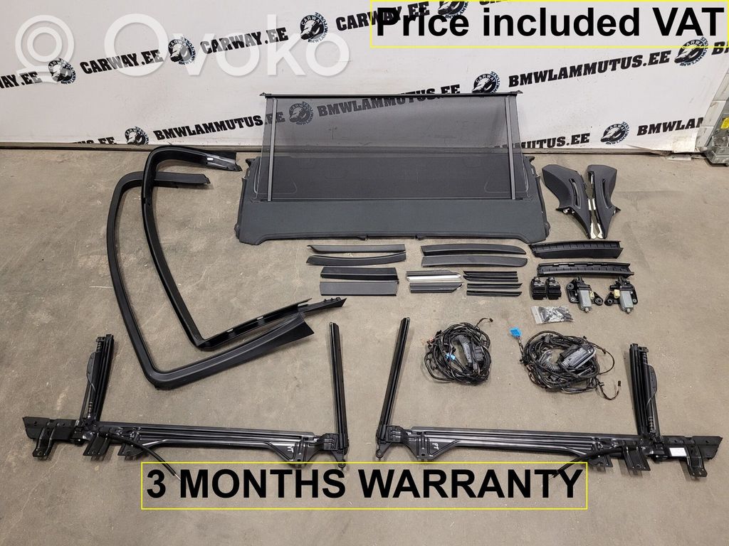 BMW 7 F01 F02 F03 F04 Parasolar/cortină geam ușă spate 