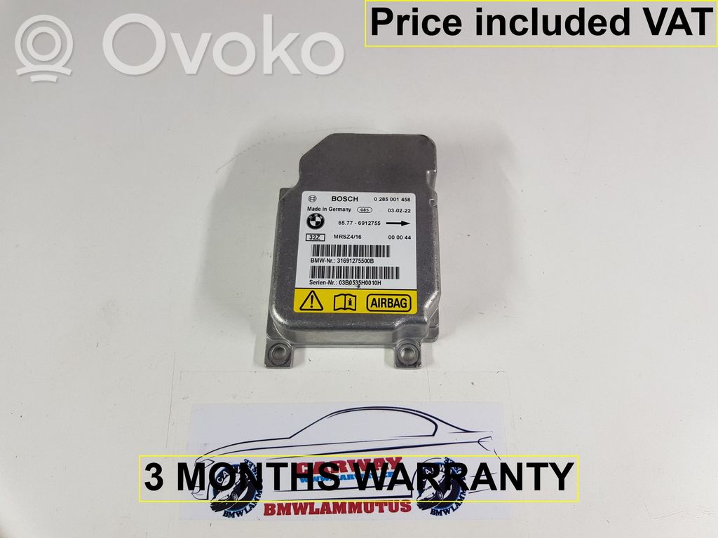BMW 7 E38 Centralina/modulo airbag 