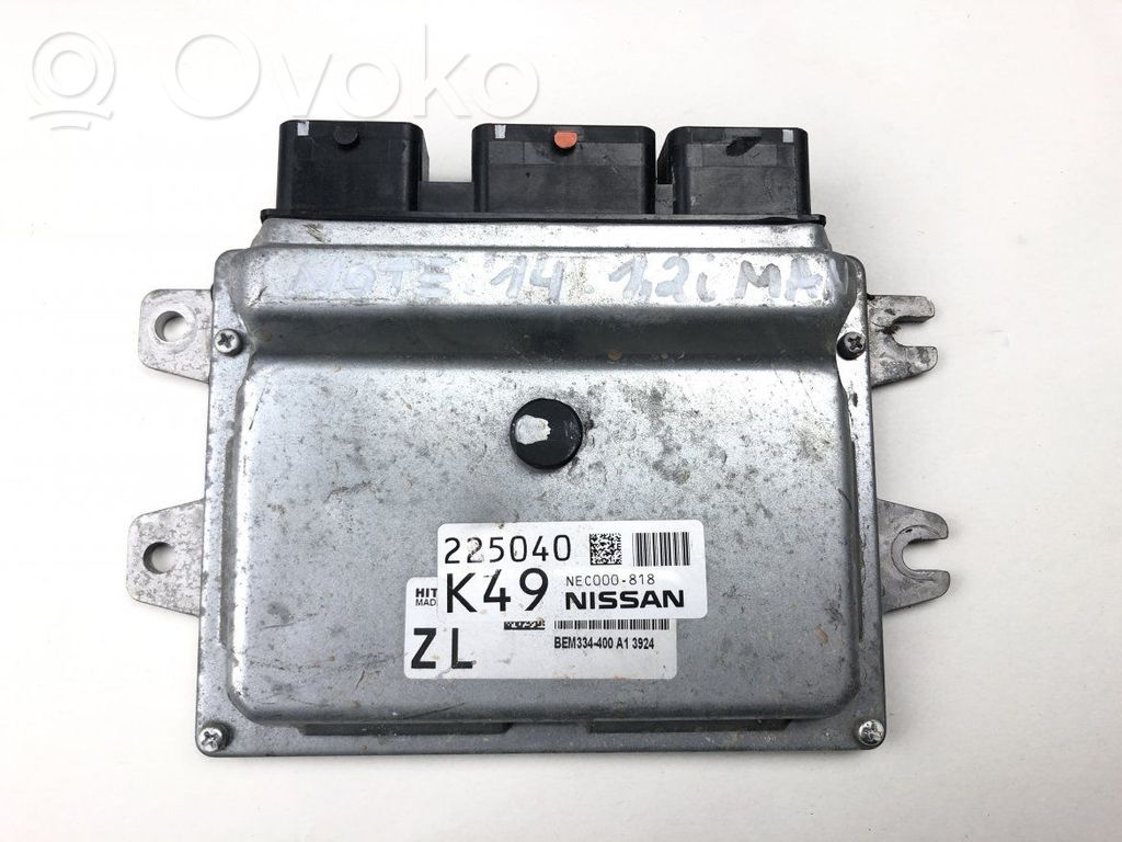 Nissan Note (E12) Engine control unit/module 