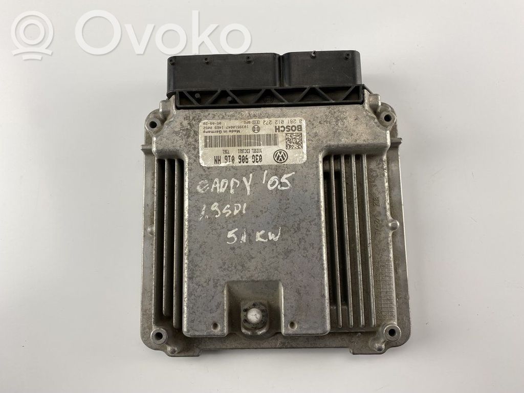 Volkswagen Caddy Engine control unit/module 