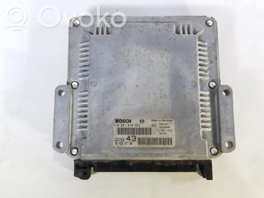 Peugeot 607 Engine control unit/module 
