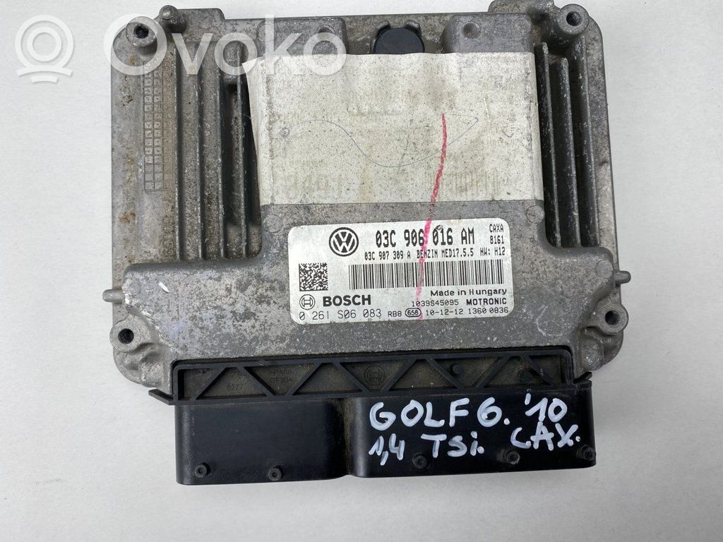 Volkswagen Golf VI Engine control unit/module 