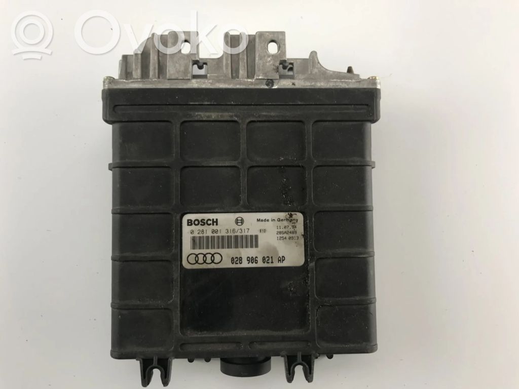 Audi A4 S4 B6 8E 8H Engine control unit/module 