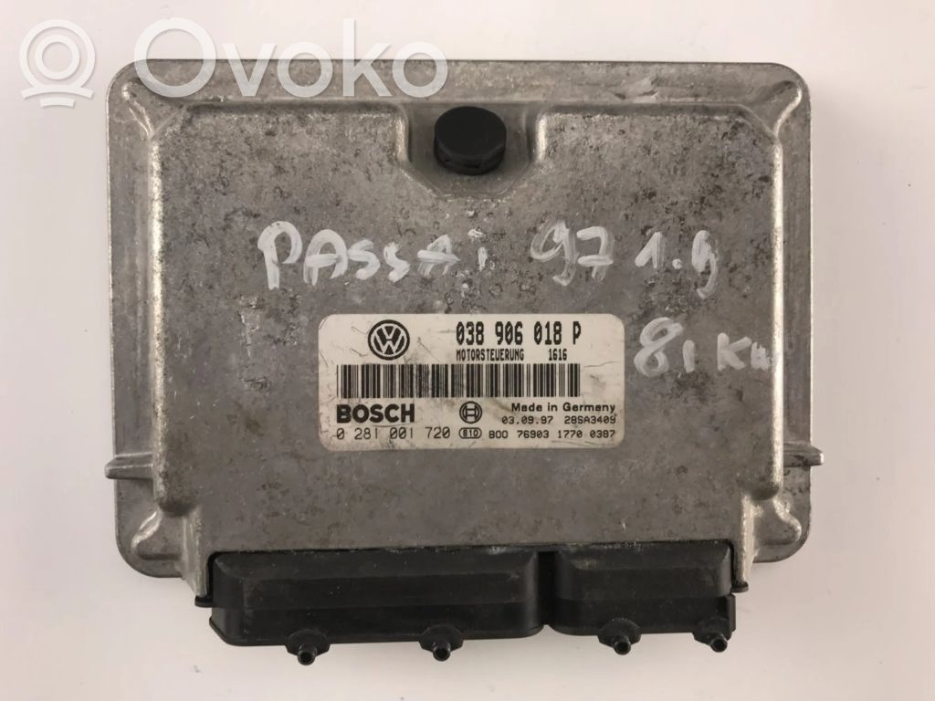 Volkswagen PASSAT B5 Engine control unit/module 