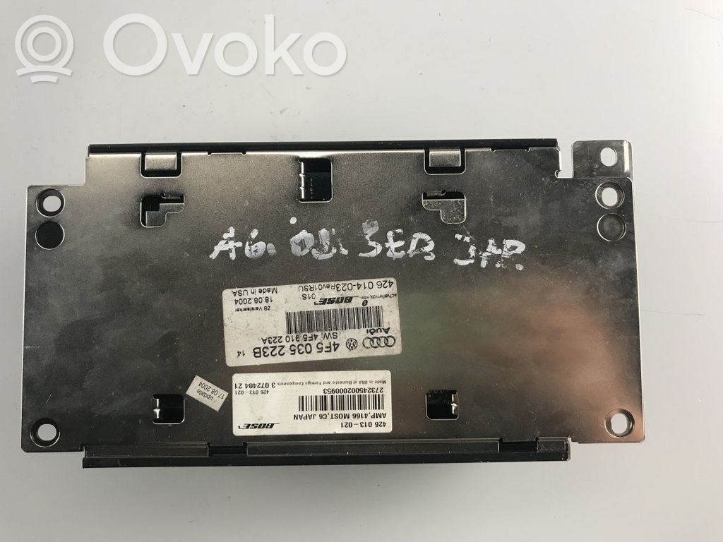 Audi A6 S6 C6 4F Garso stiprintuvas 