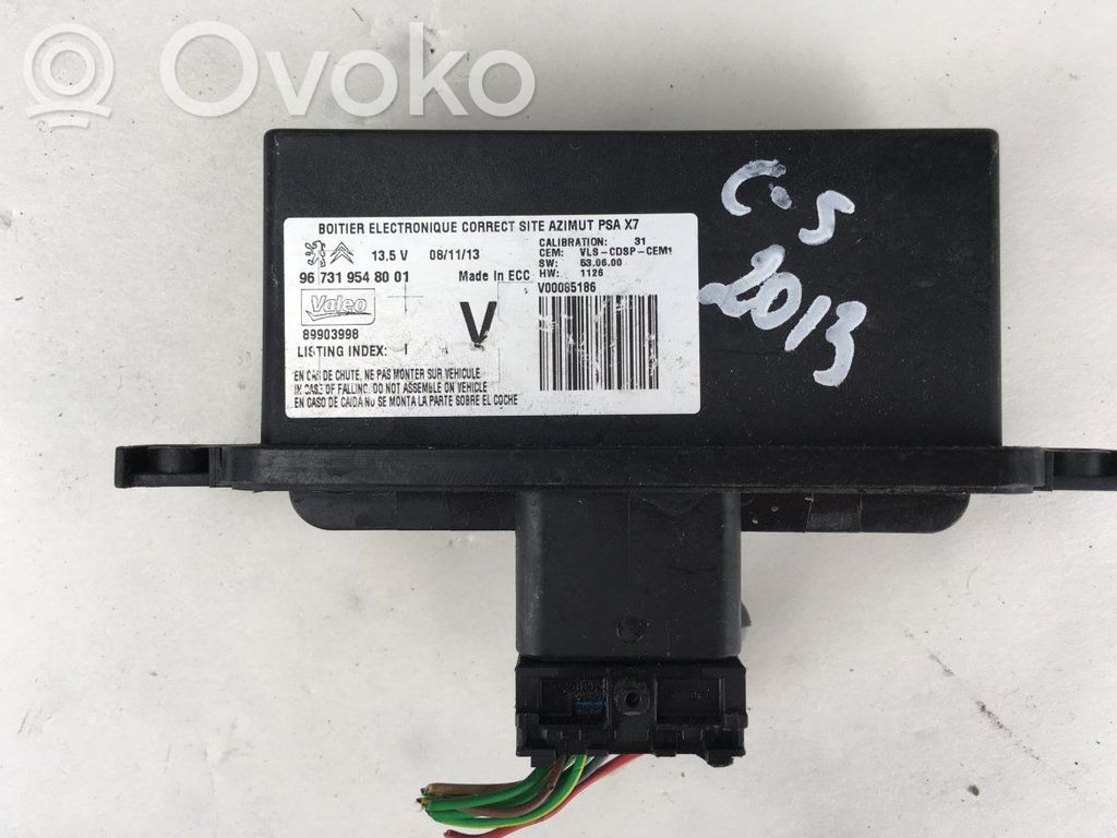 Citroen C5 Xenon valdymo blokas 