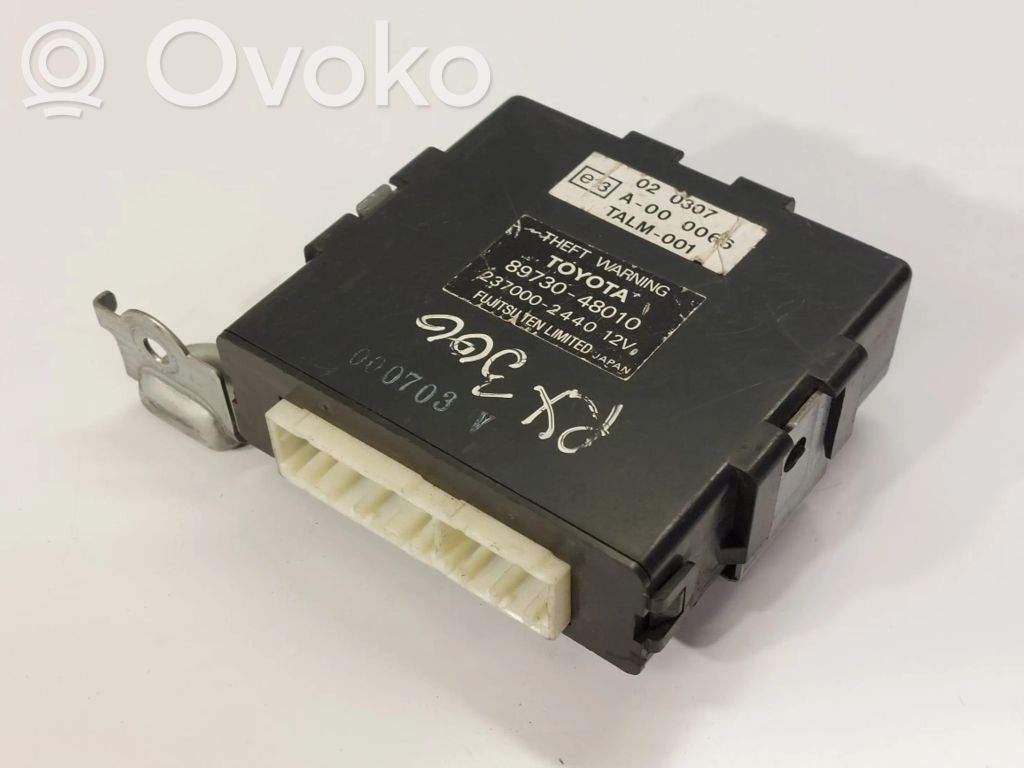 Lexus RX 300 Alarm control unit/module 