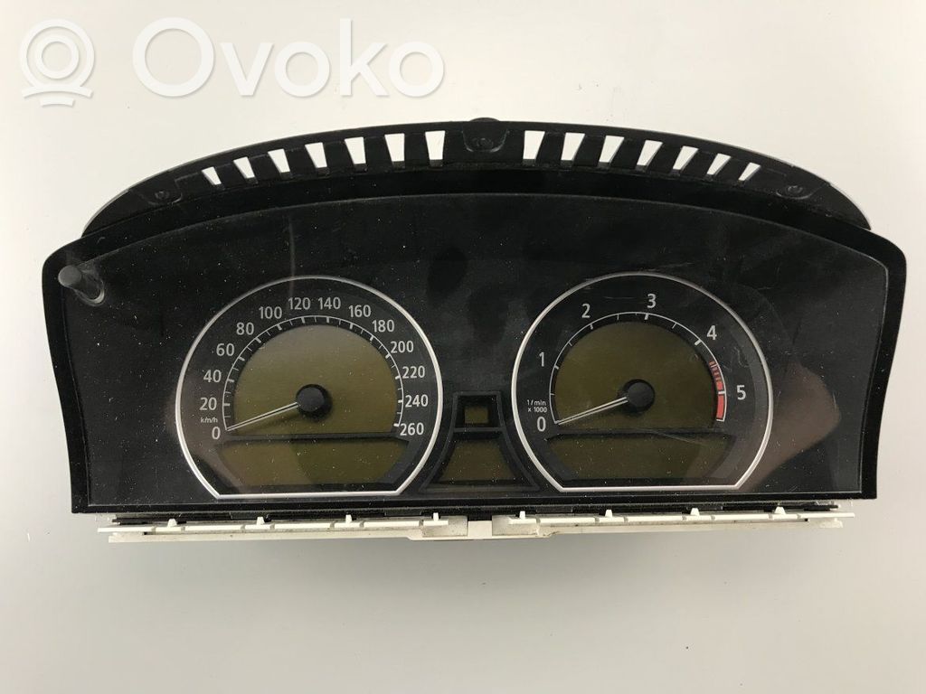 BMW 7 E65 E66 Spidometrs (instrumentu panelī) 