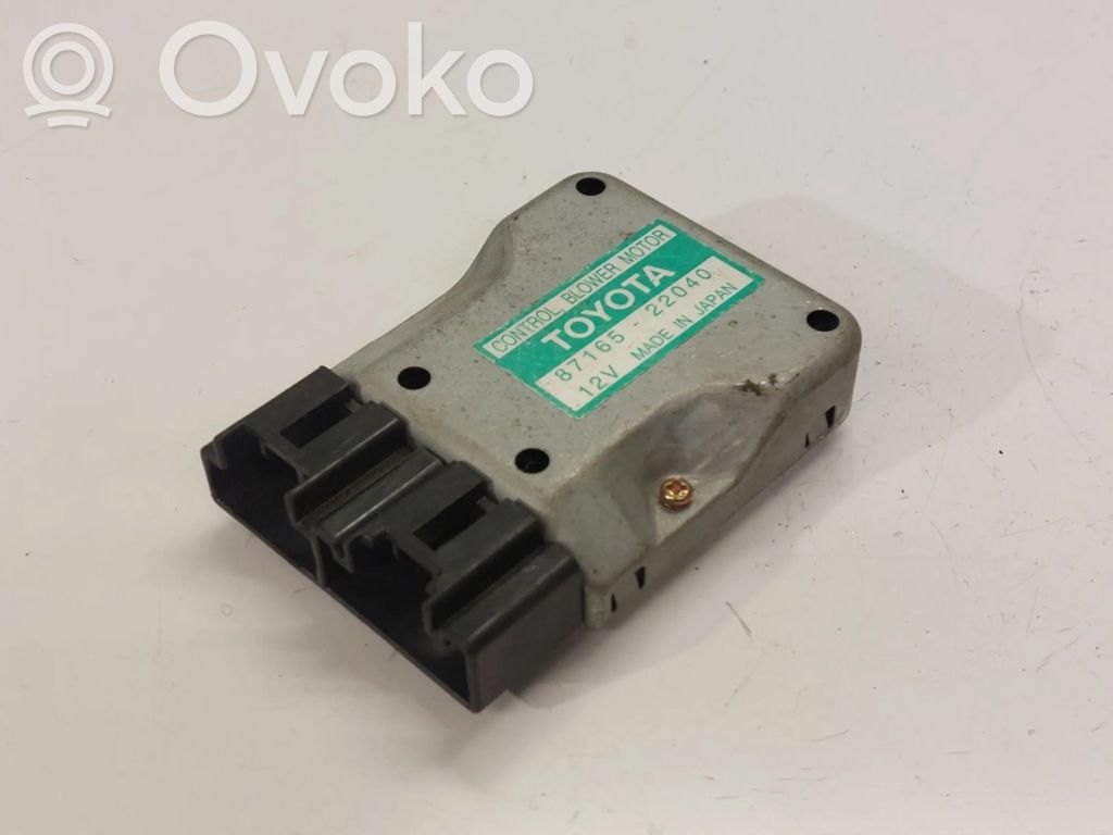 Lexus RX 300 Résistance moteur de ventilateur de chauffage 