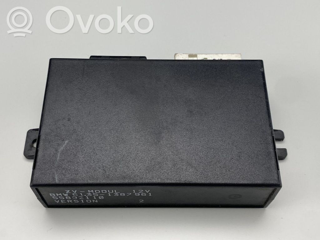 BMW 3 E36 Unidad de control/módulo del bloqueo de puertas 