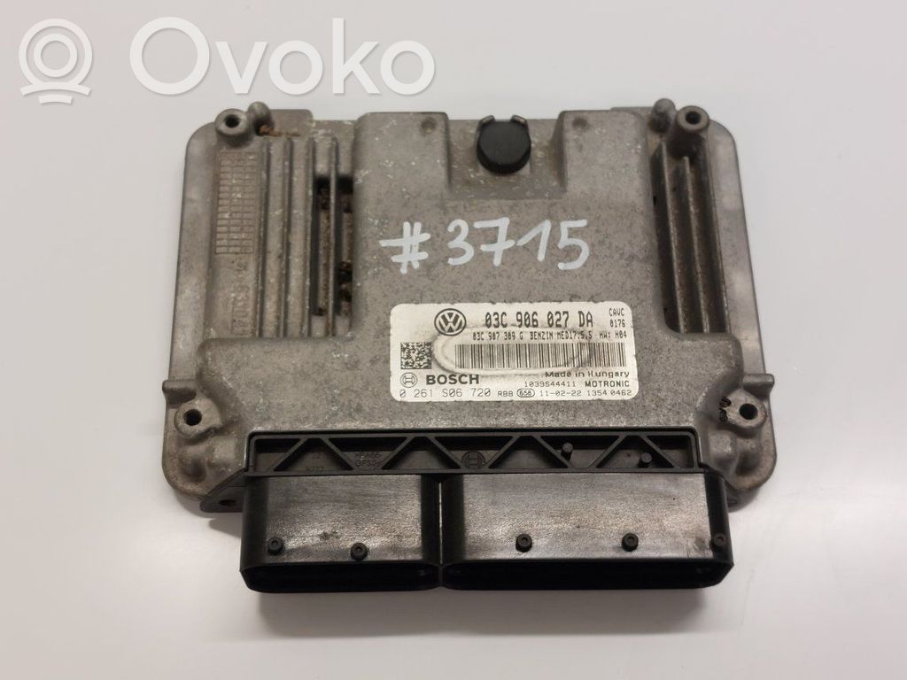 Volkswagen Touran II Engine control unit/module 