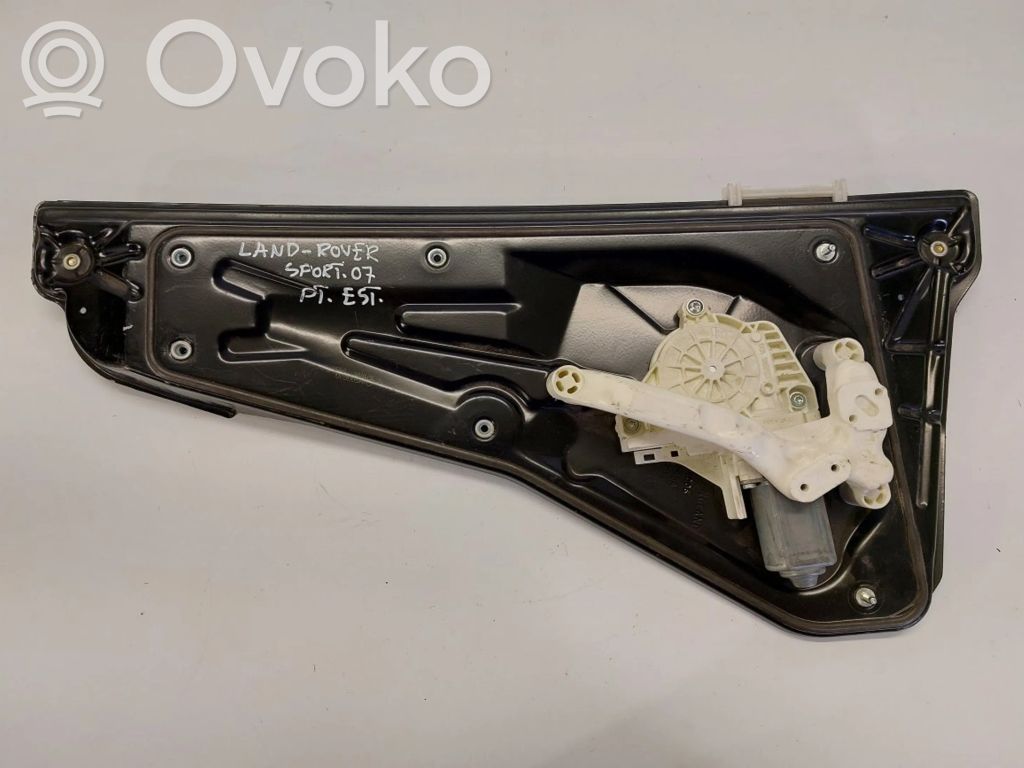 Land Rover Range Rover Sport L320 Mechanizm podnoszenia szyby tylnej bez silnika 