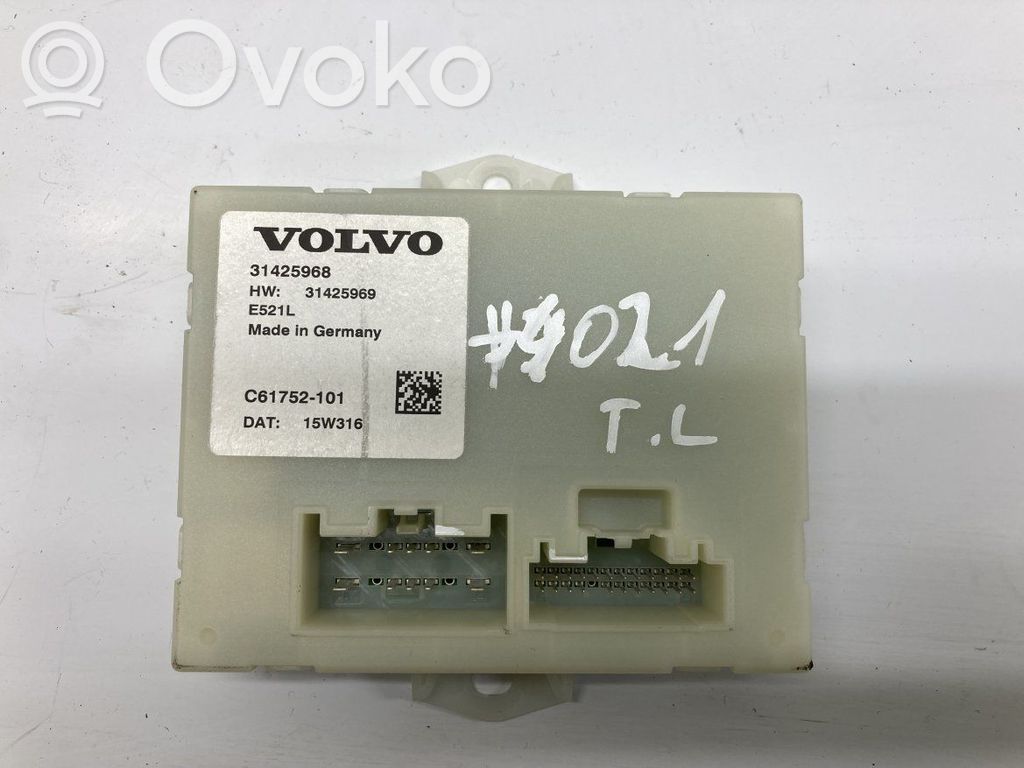 Volvo XC60 Tailgate/trunk control unit/module 