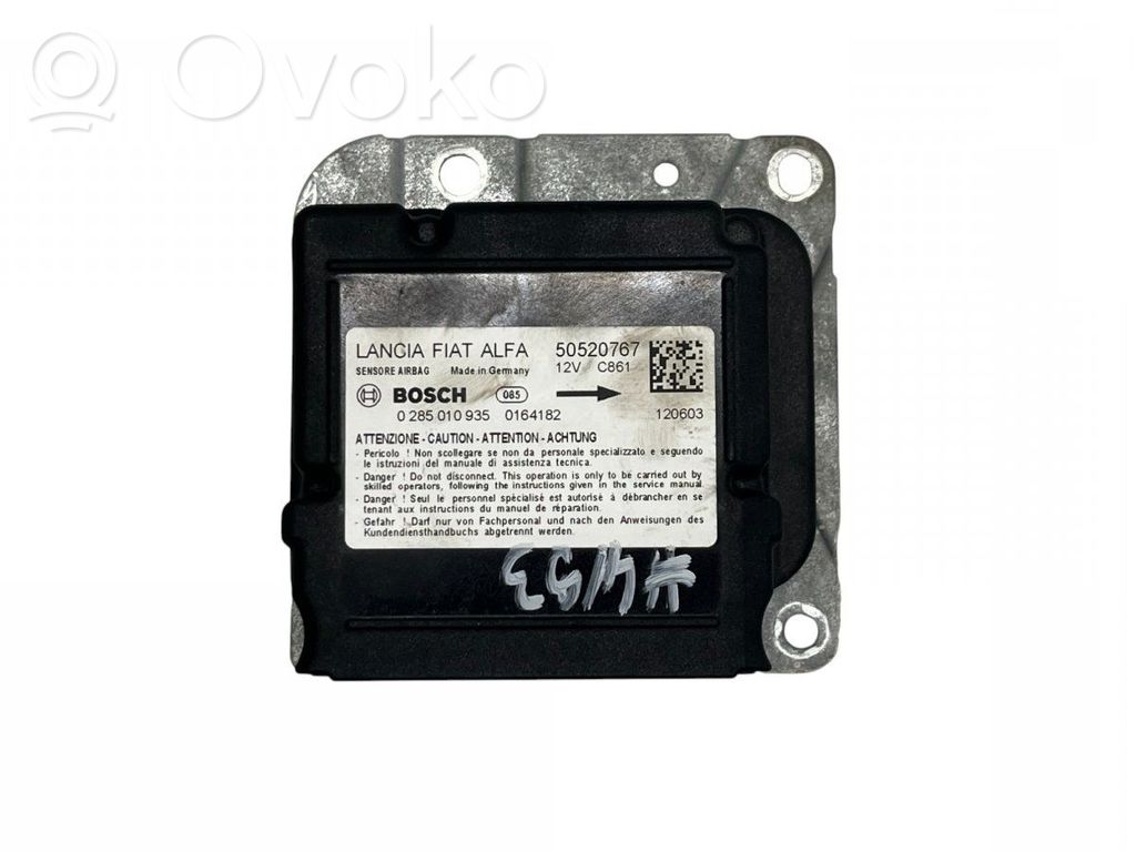 Alfa Romeo Giulietta Airbag control unit/module 