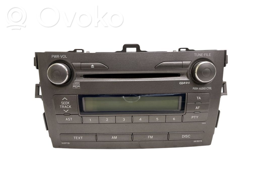 Toyota Corolla E140 E150 Radio / CD/DVD atskaņotājs / navigācija 