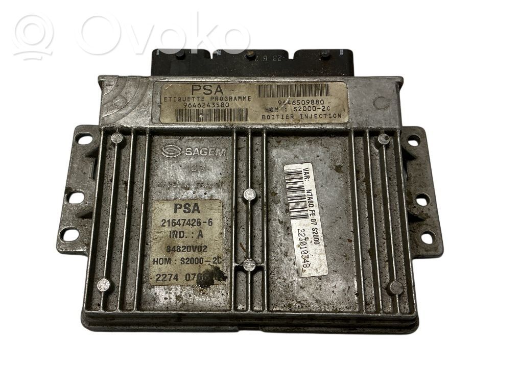 Citroen Xsara Engine control unit/module 